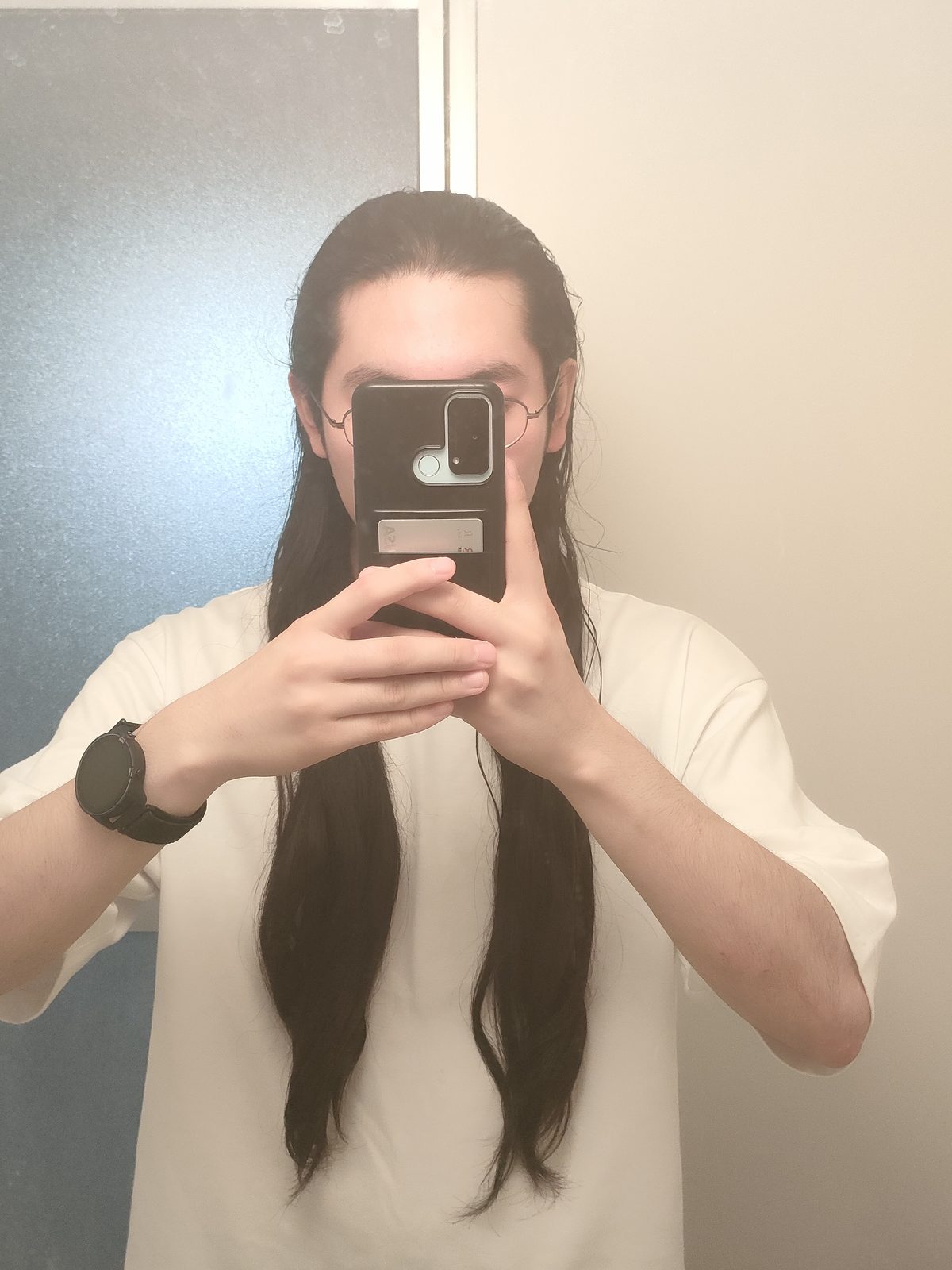 切る直前の