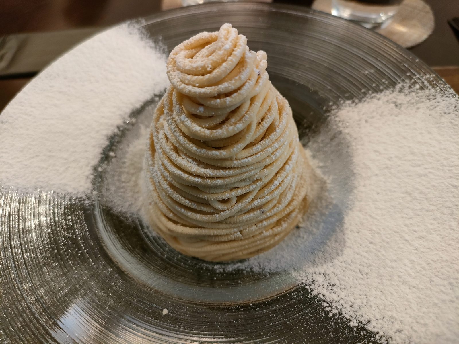 和栗のモンブランね