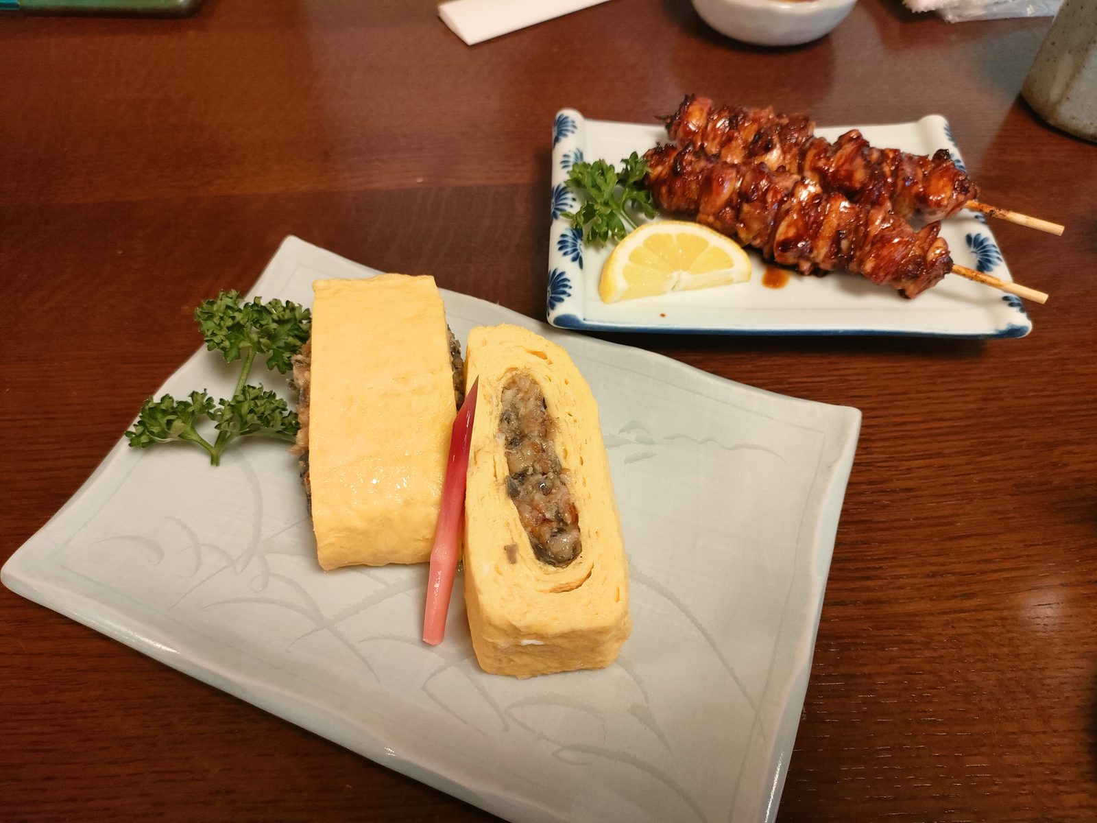う巻きと蒲焼